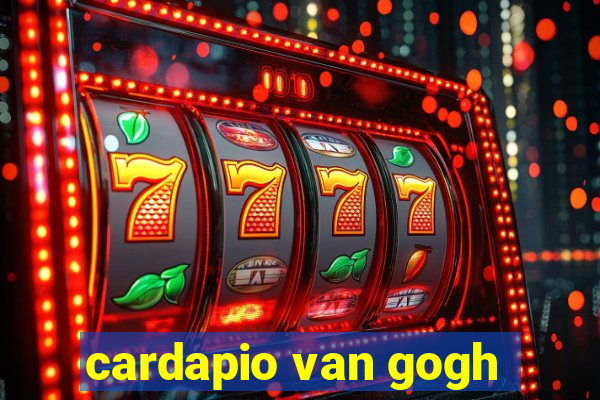 cardapio van gogh